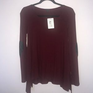 Maroon Longsleeve top